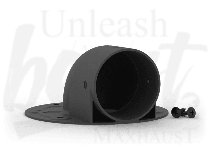 FLANSCH MIT BOGEN FÜR DEEP SPEAKER